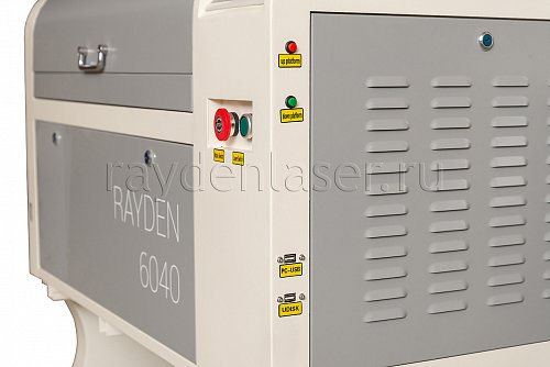 Лазерный гравер по дереву RAYDEN 6040 60ВТ